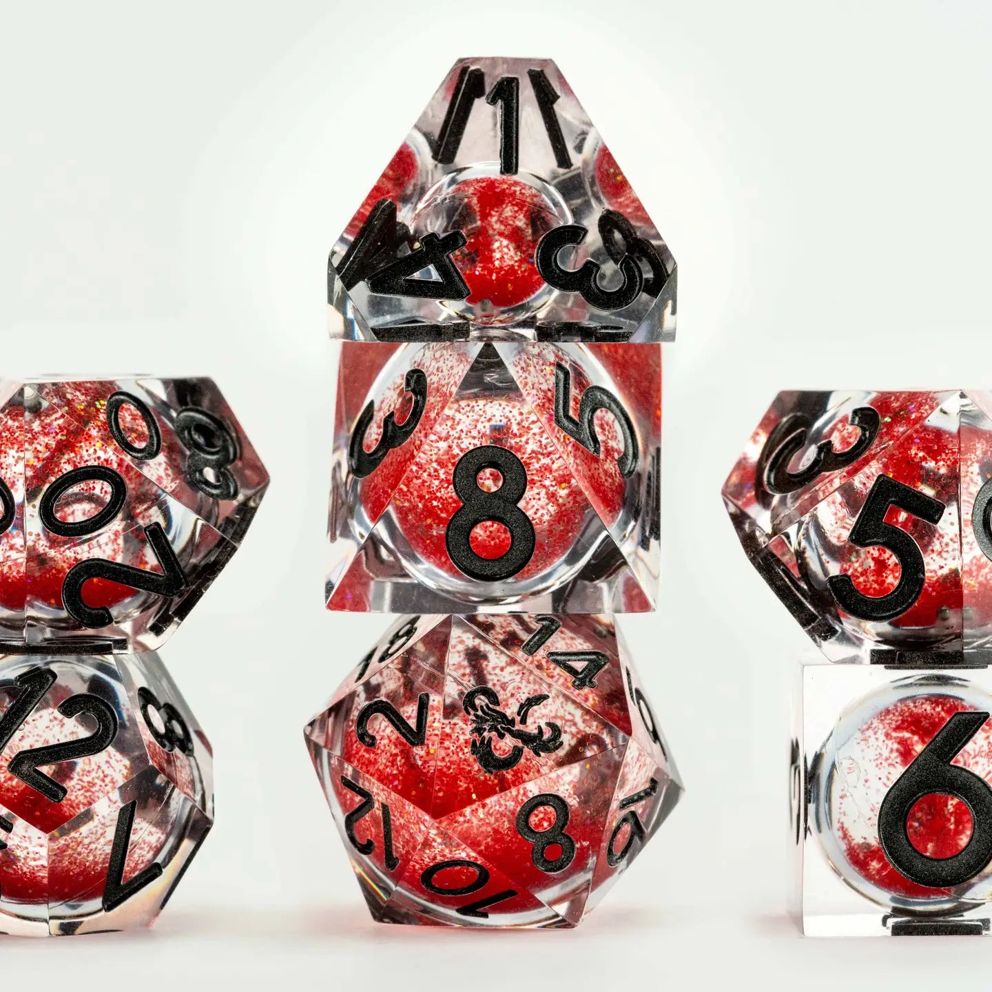 Dungeons & Dragons Liquid Core Dice Set