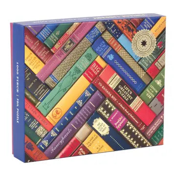 Vintage Library 1000 Piece Foil Puzzle