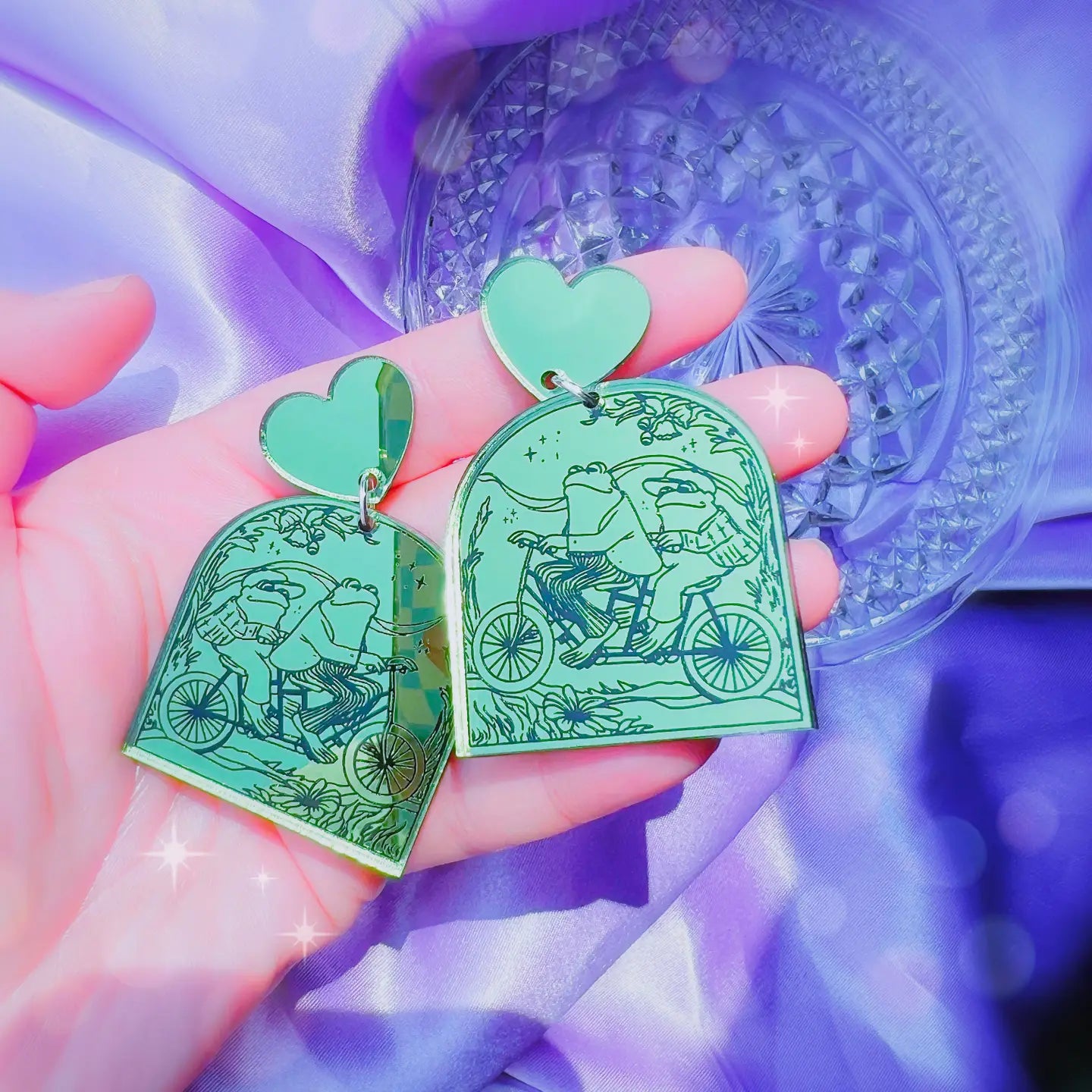 Frog and Toad Earrings