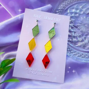 Dangly Plumbob Earrings