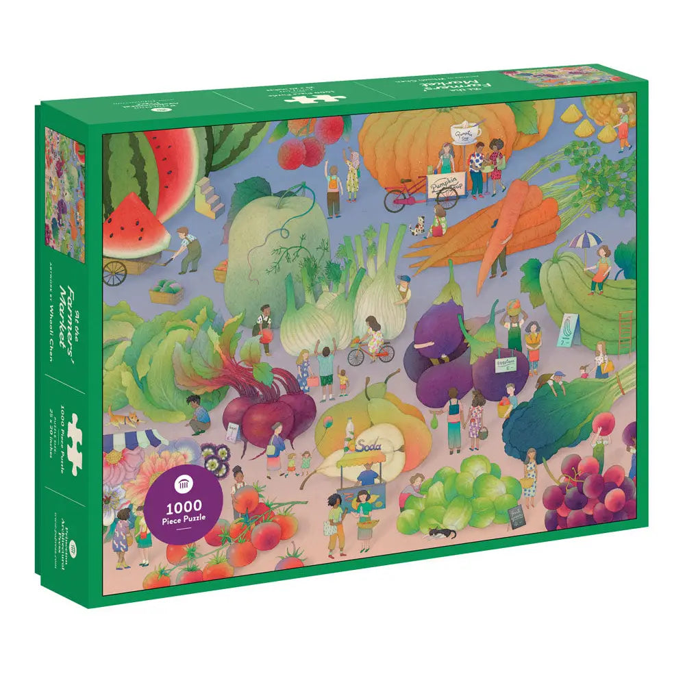 At the Farmer's Market 1000 Piece Puzzle