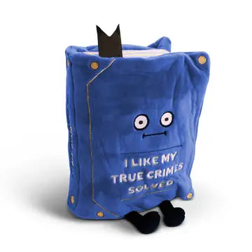 True Crimes Solved Book Plush