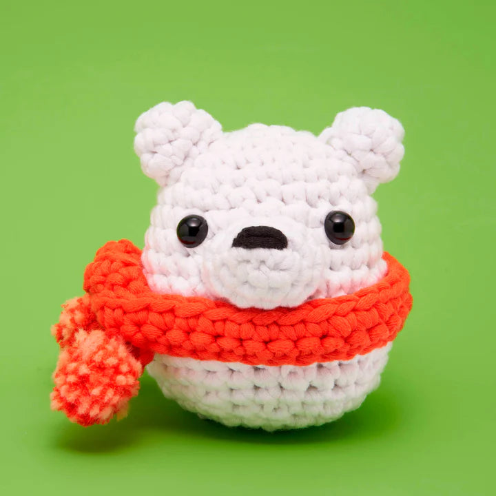 Lola the Polar Bear Beginner Crochet Kit