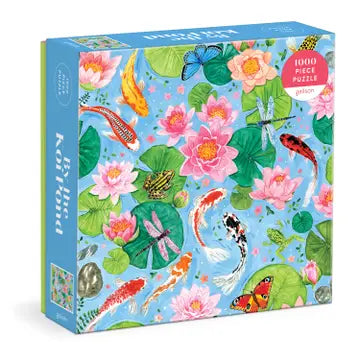 By the Koi Pond 1000 Piece Puzzle