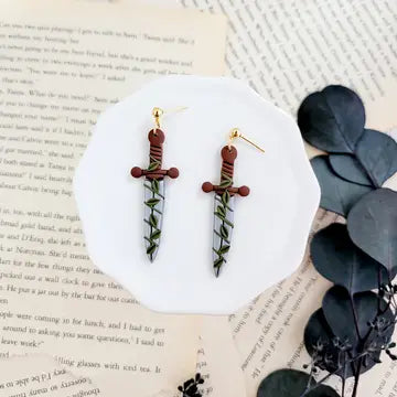 Sword Earrings