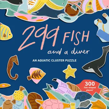 299 Fish (and A Diver) 300 Piece Cluster Puzzle