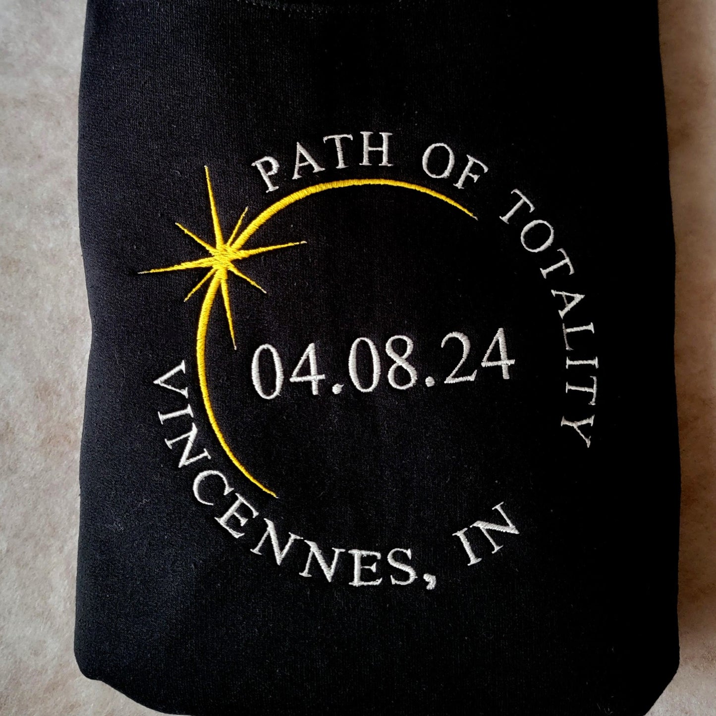 Path of Totality Embroidered Sweatshirt