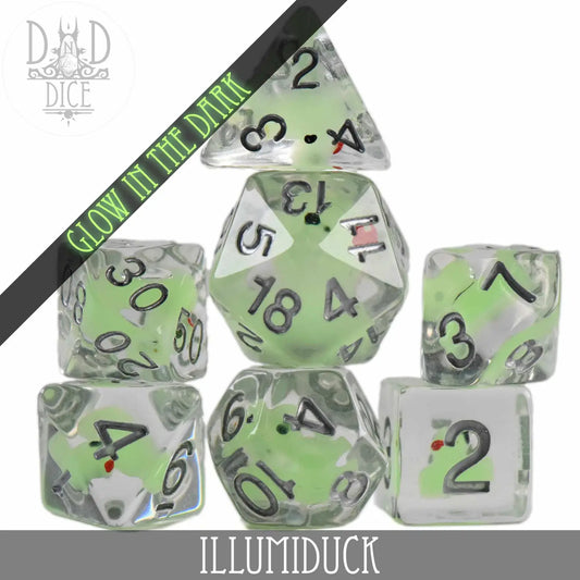 Illumiduck (Glow) Dice Set