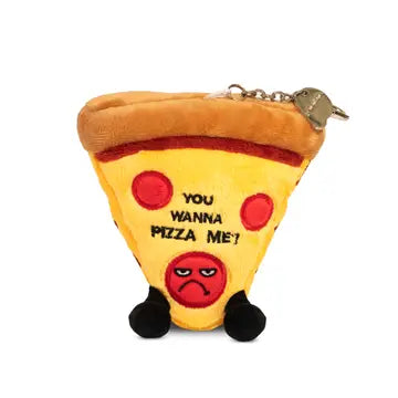 Funny Pizza Plush Bag Charm