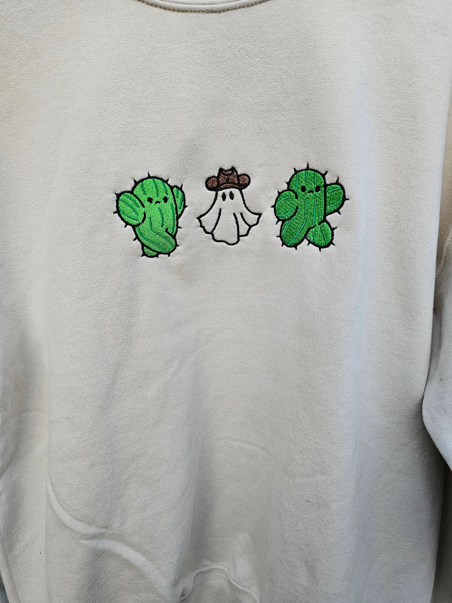 Cowboy Ghost and Cacti Sweatshirt