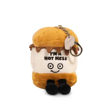 Hot Mess S'mores Plush Bag Charm