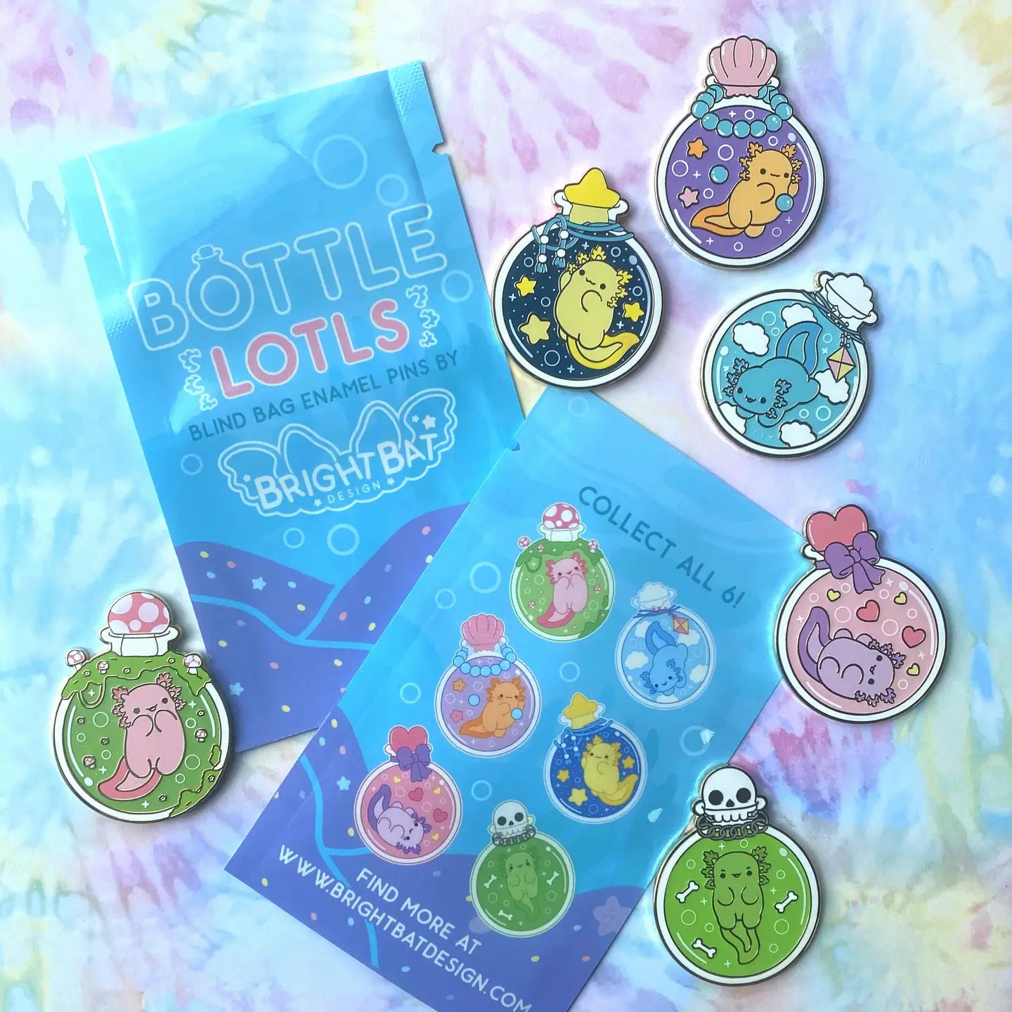 Bottle Lotls Blind Bag Enamel Pins