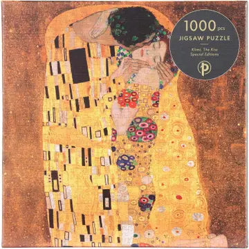 Klimt, the Kiss 1000 Piece Puzzle