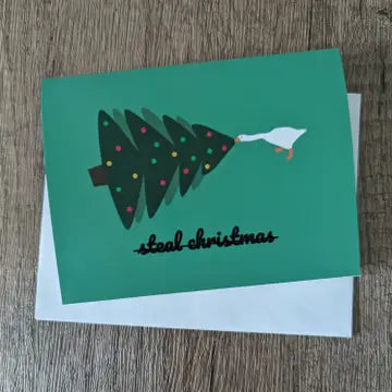 Steal Christmas Card