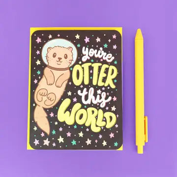 Otter This World Friendship Card