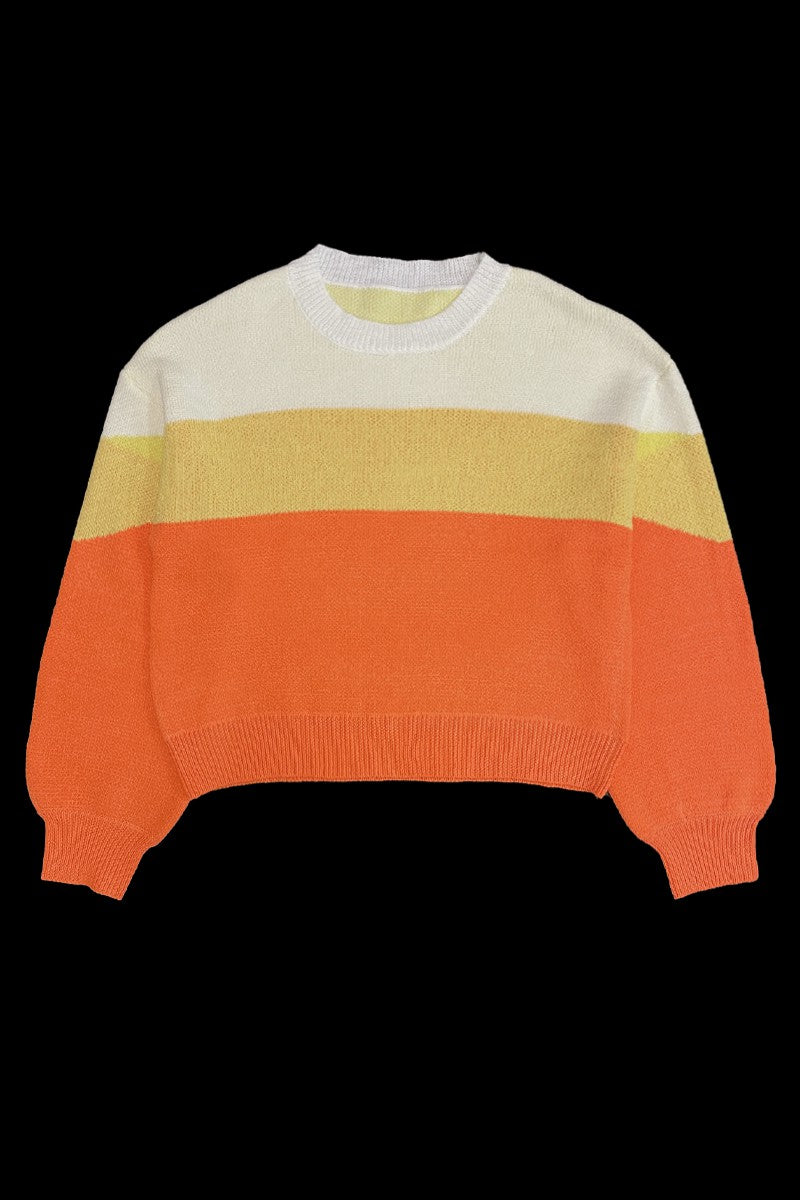 Candy Corn Halloween Sweater