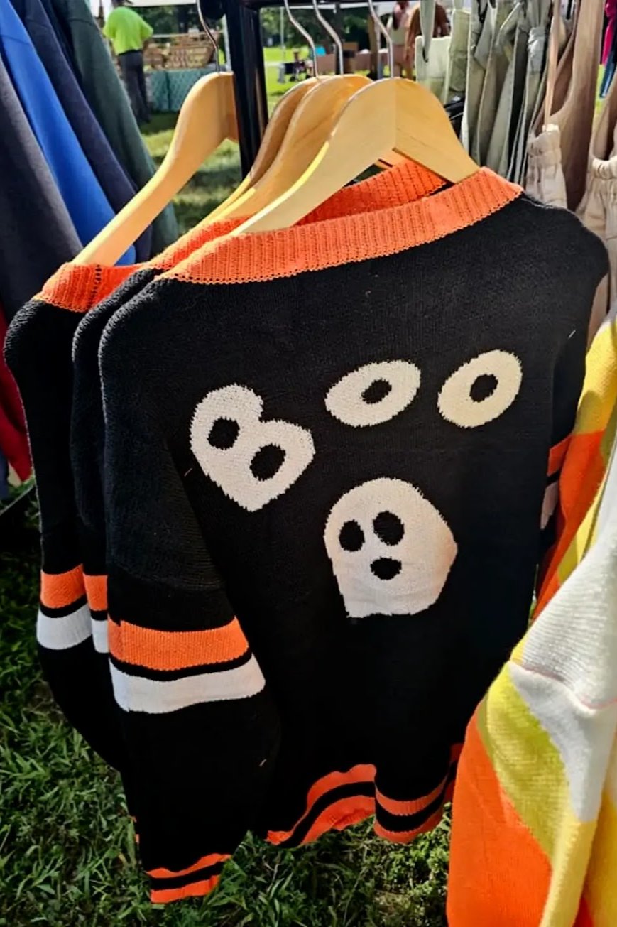 Boo Cardigan